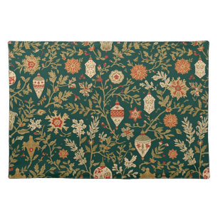 Vintage Christmas Pattern - Cloth Placemats