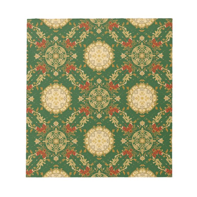 Vintage Christmas Pattern - Note Pads (Front)