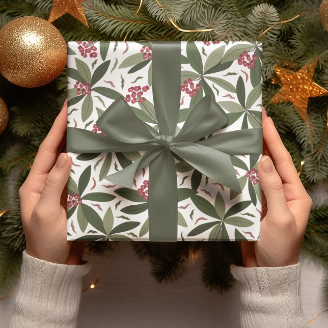 Vintage Christmas Pattern Wrapping Paper (Creator Uploaded)