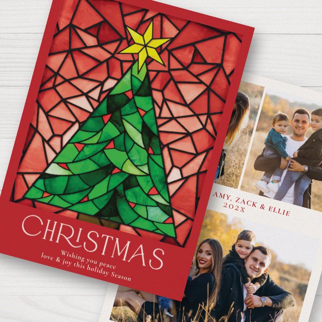 Vintage Christmas Photo Holiday Card (Creator Uploaded)