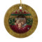 Vintage Christmas Photo Ornament