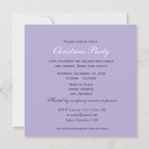 Vintage Christmas picture party Invitation