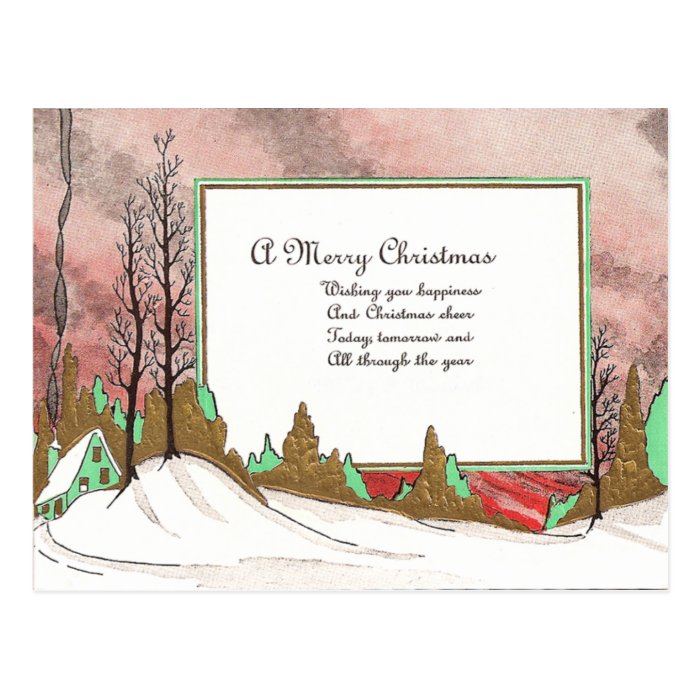 Vintage Christmas Post Cards