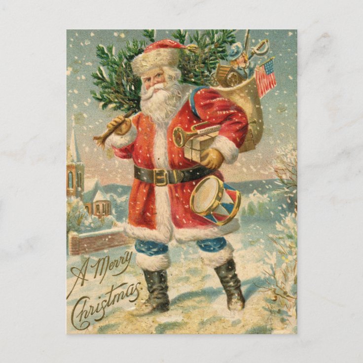 Vintage Christmas Postcard 