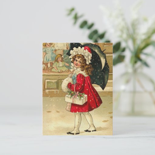 Vintage Christmas Postcard | Zazzle