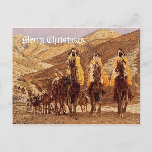 Vintage Christmas Postcard (Front)