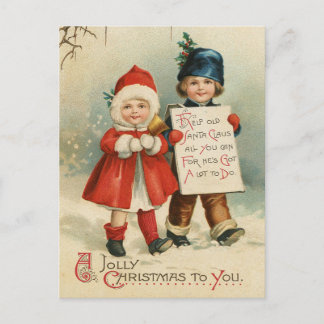 Vintage Christmas Postcard
