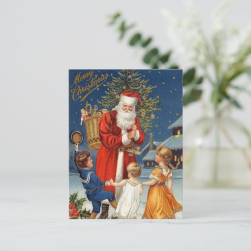 Vintage Christmas Postcard 