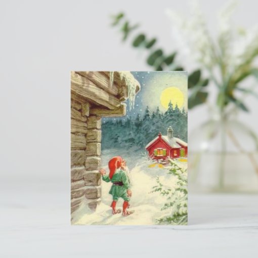 Vintage Christmas Postcard | Zazzle