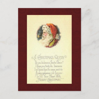 Vintage Christmas Postcard