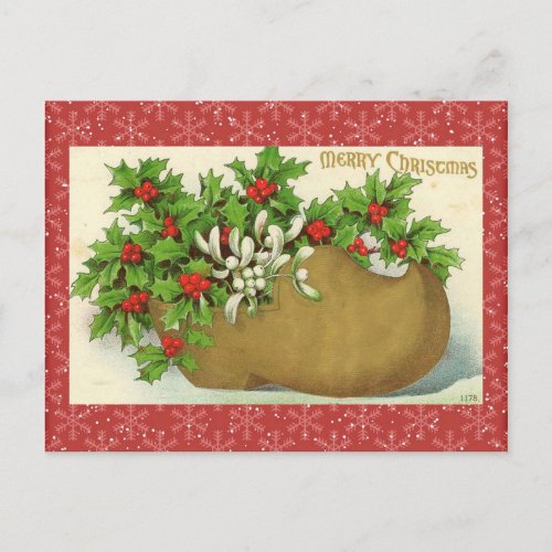 Vintage Christmas Postcard