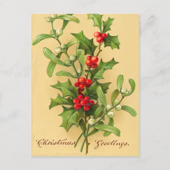 Vintage Christmas Postcards (Front)