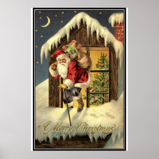 Vintage : Christmas - Poster