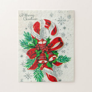 Candy Cane Jigsaw Puzzles Zazzle