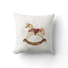 Vintage Christmas Rocking Horse