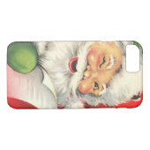Vintage Christmas Santa Claus Case-Mate iPhone Case (Back (Horizontal))