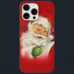 Vintage Christmas Santa Claus iPhone 16 Pro Max Case<br><div class="desc">Vintage Christmas Santa Claus illustration.
 Please visit my store for more products with high quality greeting card designs!   --></div>