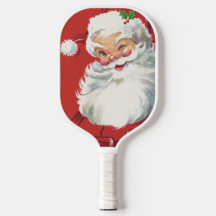 Vintage Christmas Santa Claus, Jolly and Winking
