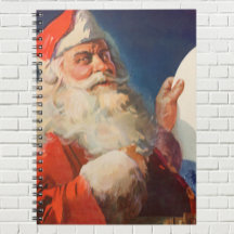 Vintage Christmas, Santa Claus Naughty Nice List