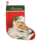 Vintage Christmas Santa Claus Personalized