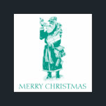 VINTAGE CHRISTMAS SANTA CLAUS RUBBER STAMP<br><div class="desc">VINTAGE CHRISTMAS SANTA CLAUS RUBBER STAMP WITH MERRY CHRISTMAS</div>