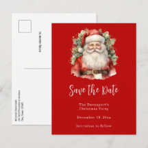 Vintage Christmas Santa Claus Smiling