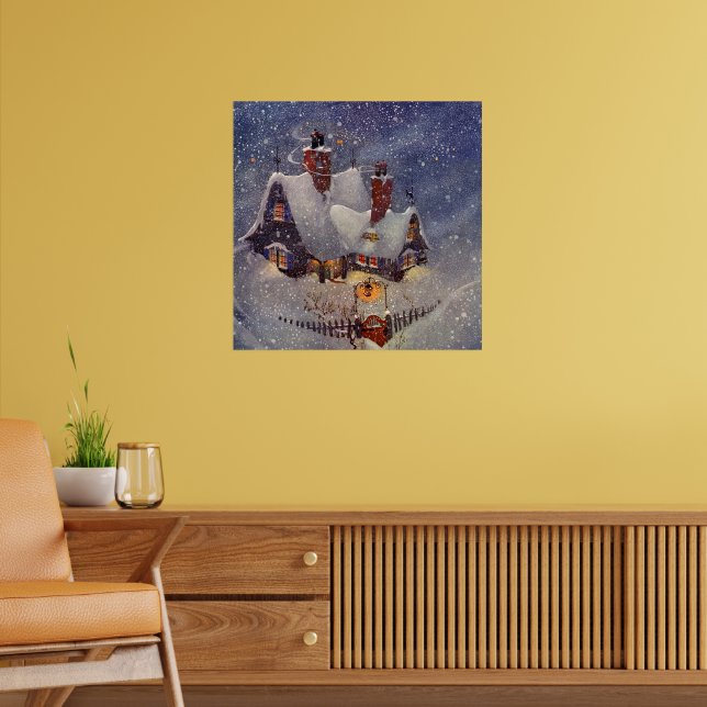 vintage christmas posters 24x36