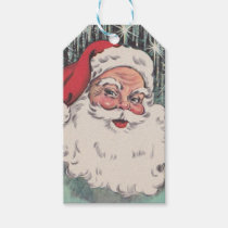 Vintage Christmas Santa Gift Tags