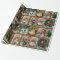 Vintage Christmas Scenes in Gold Gothic Borders