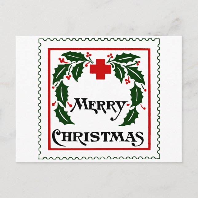 VINTAGE CHRISTMAS SEAL CARD (Front)