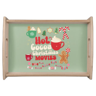 Vintage Christmas Serving Tray