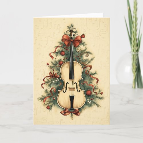 Vintage Christmas Sheet Music and Cello