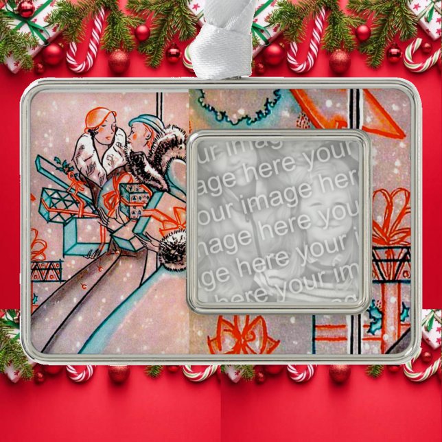 Vintage Christmas Shopping Ornament (Creator Uploaded)