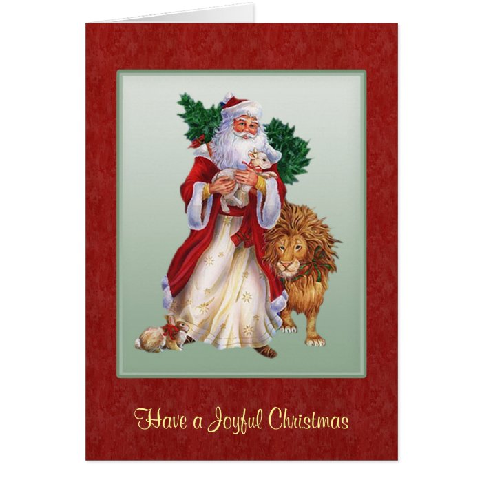 Vintage Christmas St.Nicolas card