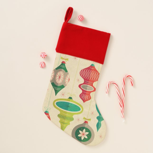 Vintage  Christmas Stocking (Front)