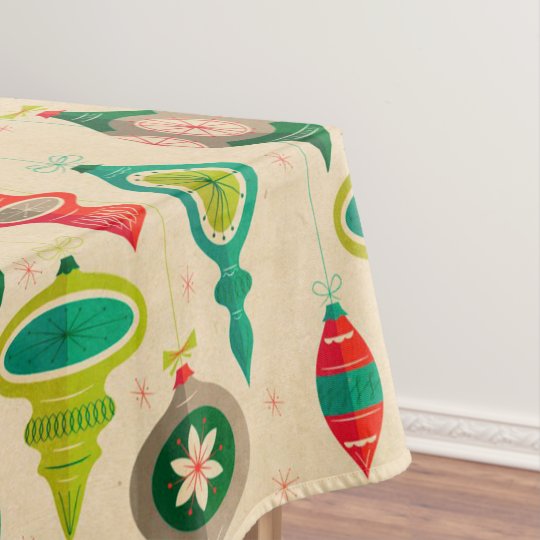 Vintage Christmas Tablecloth | Zazzle.com