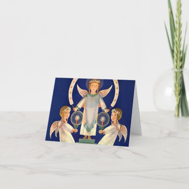 Vintage Christmas Thank You (Front)