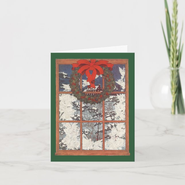 Vintage Christmas Thank You (Front)