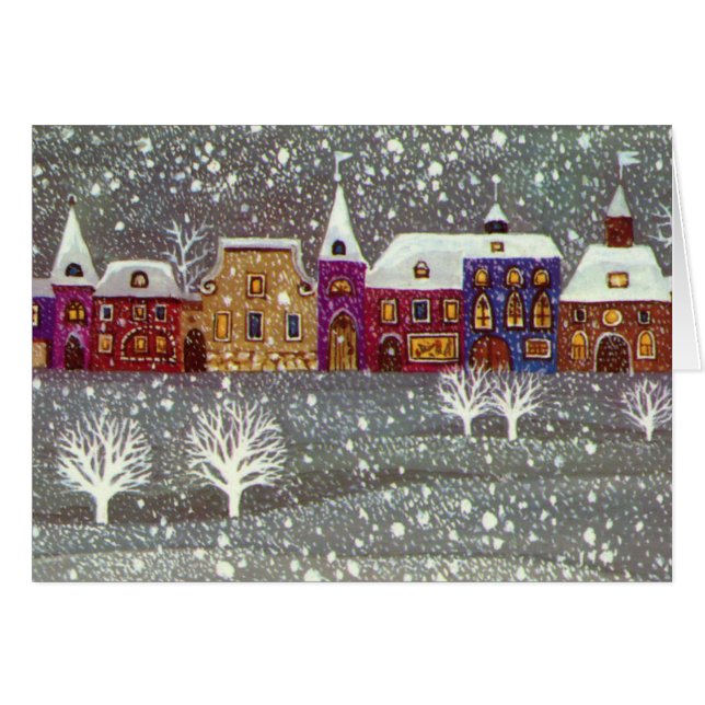 Vintage Christmas Thank You (Front Horizontal)