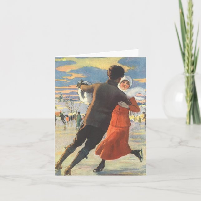 Vintage Christmas Thank You (Front)