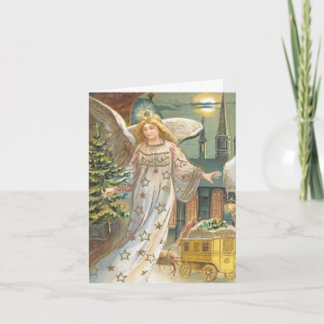 Vintage Christmas Thank You (Front)