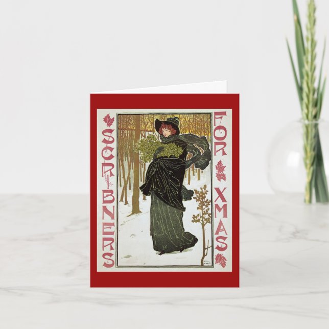 Vintage Christmas Thank You (Front)