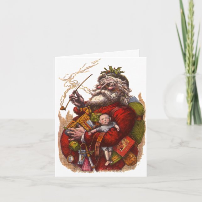 Vintage Christmas Thank You (Front)