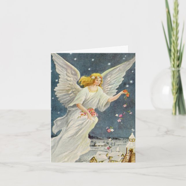 Vintage Christmas Thank You (Front)