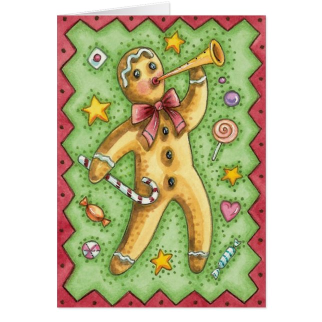Vintage Christmas Thank You Cards (Front)