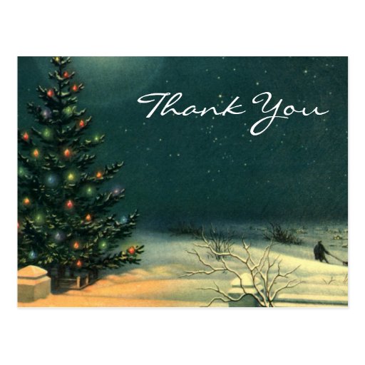 Vintage Thank You Postcards 2