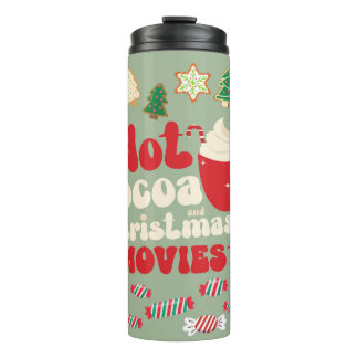 Vintage Christmas Thermal Tumbler