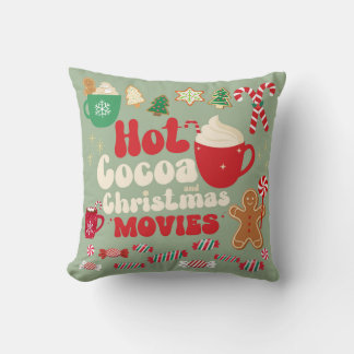 Vintage Christmas Throw Pillow