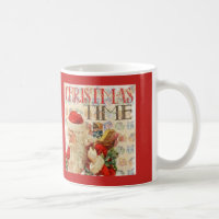 Vintage Christmas Time Santa Claus