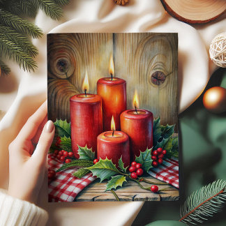 Vintage Christmas tissue paper pine wreath design